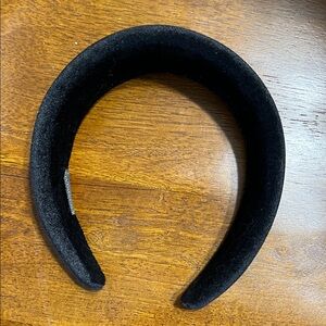Elegant Black Velvet Headband